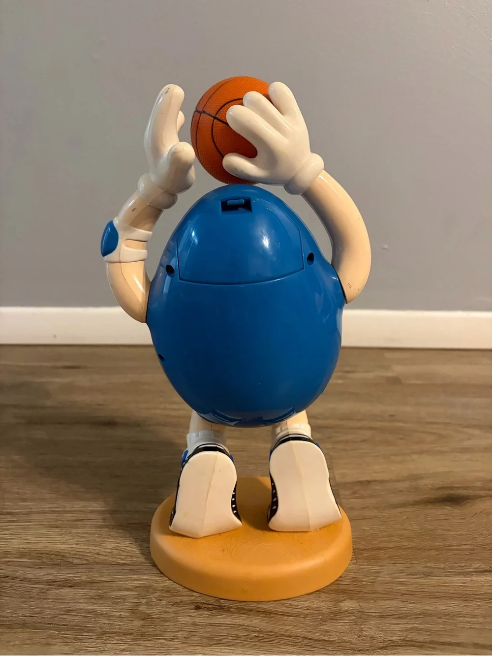 M&M'S Blue Basketball Player Candy Dispenser